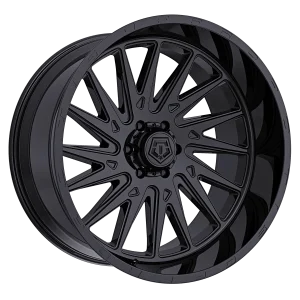 TIS Wheels – 547B – Black – 20″x10″ -25mm – All weather Wheels – 547B2100925